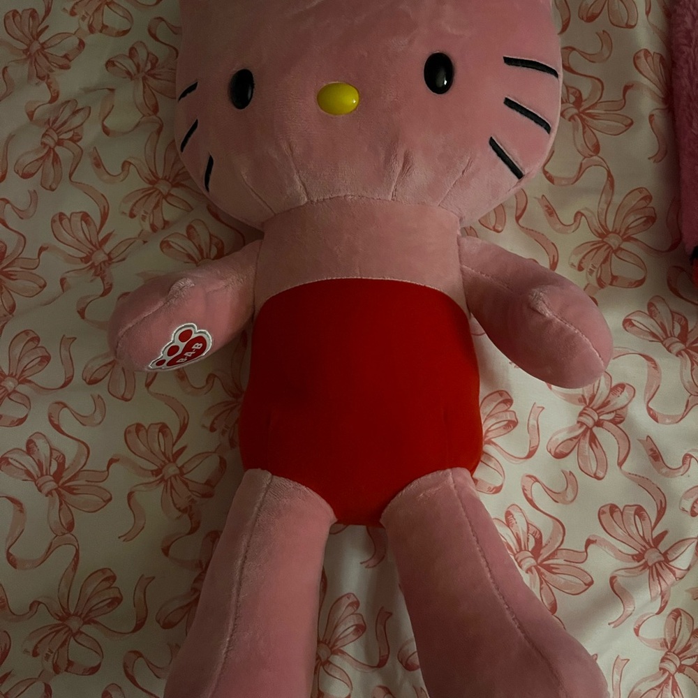 Pink hello kitty build a bear